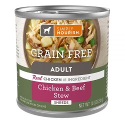 Simply Nourish® Shreds Wet Dog Food – Natural, Grain Free
