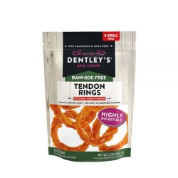 Dentley’s® Rawhide-Free Tendon Rings Dog Treats – Turkey